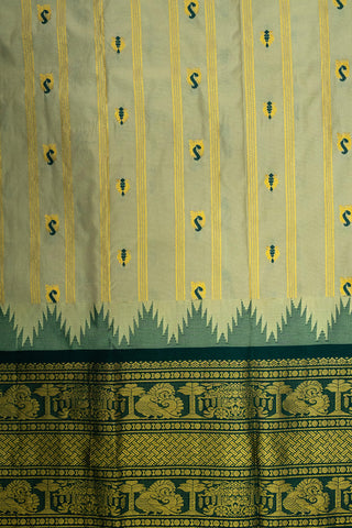 GADWAL SEMI SILK STRIPES SAREE