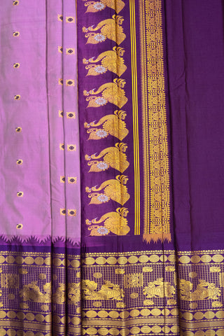 GADWAL SEMI SILK BUTTA SAREE