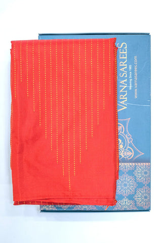 ARANI BORDERLESS SEMI SILK SAREE