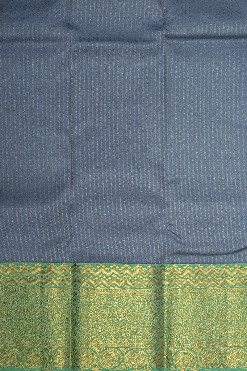 CGREEN & GREY - DHARMAVARAM HANDLOOM PURE SILK SAREE