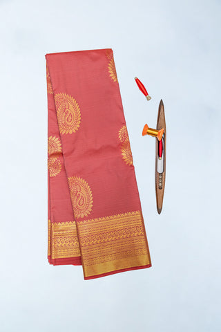 WIND & GOLD - KANCHIPURAM SOFT SILK SAREE