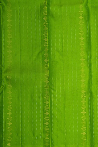 GREEN & PINK - KANCHIPURAM HANDLOOM PURE SILK SAREE