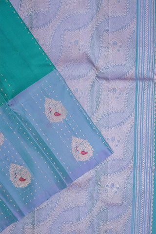 PEACOCK MOTIF - UPPADA HANDLOOM PURE SILK SAREE