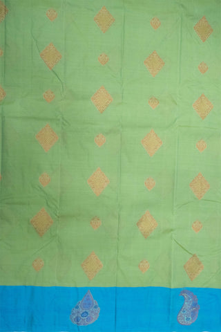 SOUTH SEMI SILK SAREE - CONTRAST BORDER