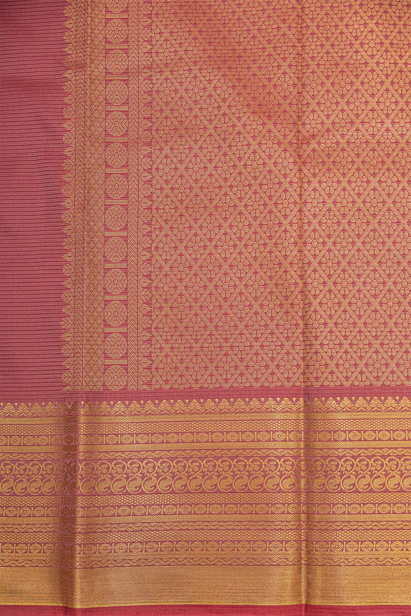 WIND & GOLD - KANCHIPURAM SOFT SILK SAREE