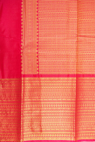 KANCHIPURAM SOFT SILK SAREE - FLOWER MOTIFS