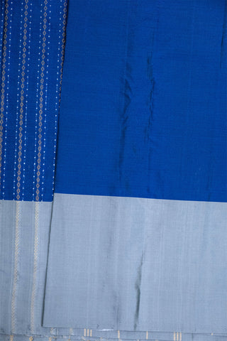 ARANI SOUTH SEMI SILK SAREE - SMALL STRIPES