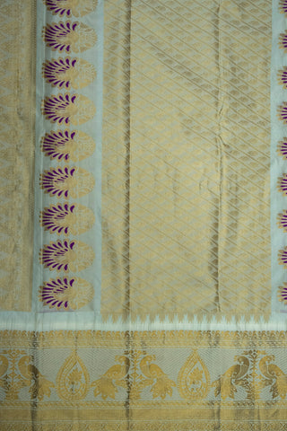 GADWAL SEMI SILK CHECKS SAREE