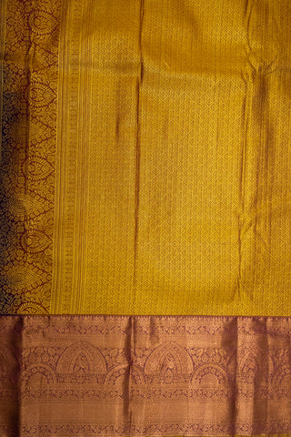 GADWAL SEMI SILK BROCADE SAREE